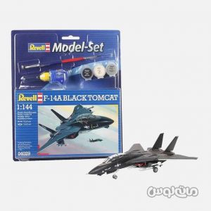 اسباب بازی جنگنده بلک تامکت F14 مدلسازی 1:144 رول