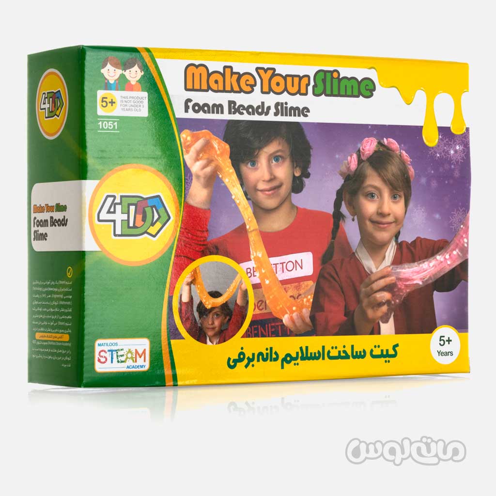 کیت ساخت اسلایم دانه برفی ساینس فوردو