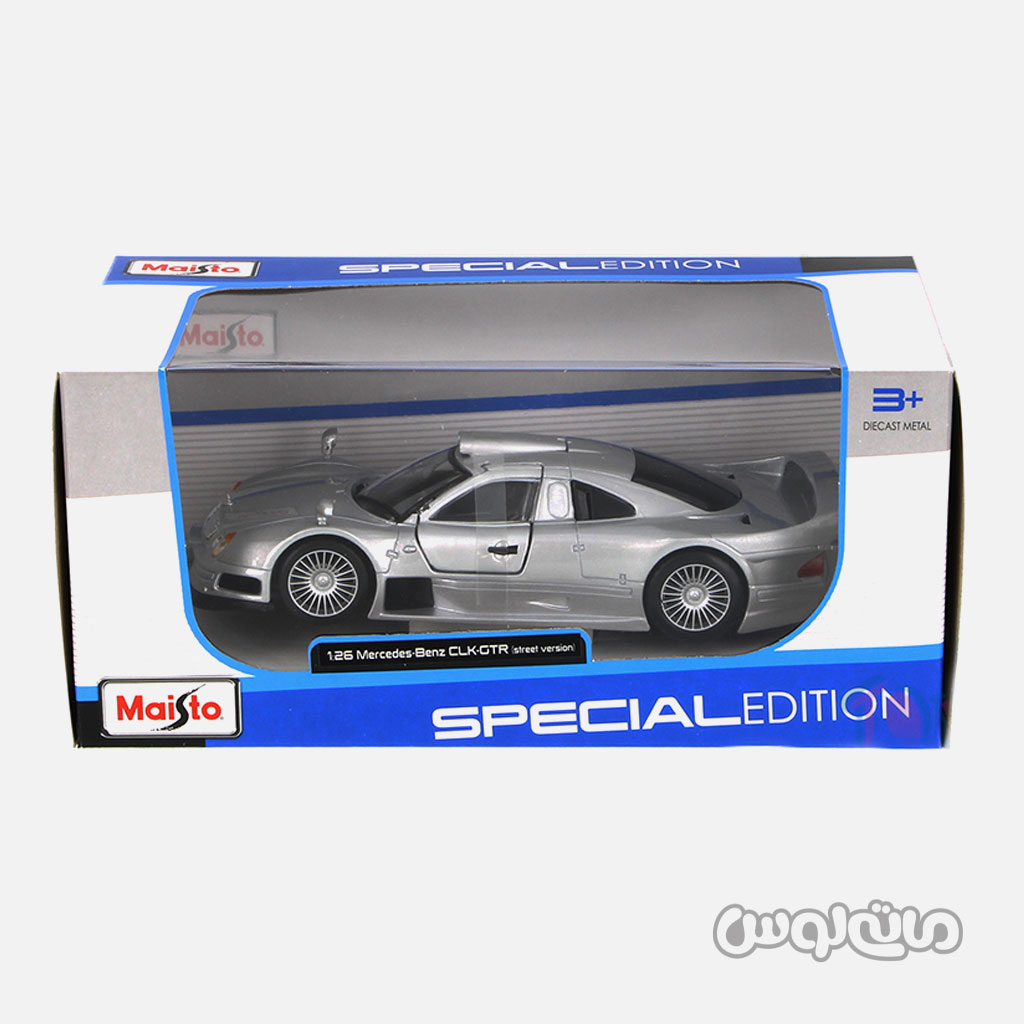 ماشین مدل CLK GTR بنز 1:26 مایستو