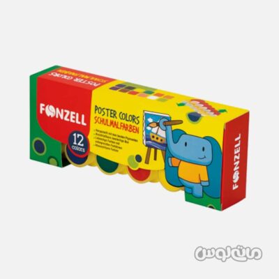 گواش 12 رنگ سری کيدز فونزل