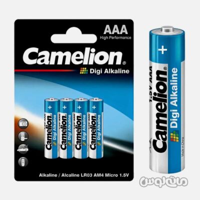 باتری نيم قلمی 4 عددی ديجی آلکالاين کمليون