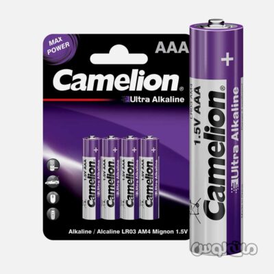 باتری نيم قلمی اولترا آلکالاين 4 عددی کمليون