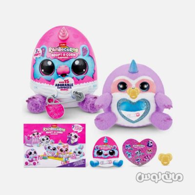 سوپرايز پلاش بچه حيوانات سری رينبو کورنز زورو