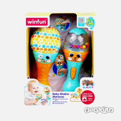 اسباب بازی جغجغه موزيکال ماراکاس وين فان