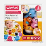 اسباب بازی پوپت 5 عددی حيوانات اقيانوس سری واتر فان وين فان