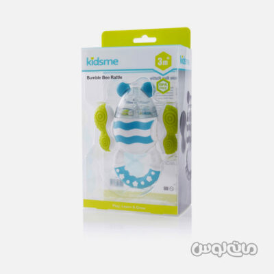 دندانی جغجغه طرح زنبور عسل کيدزمی