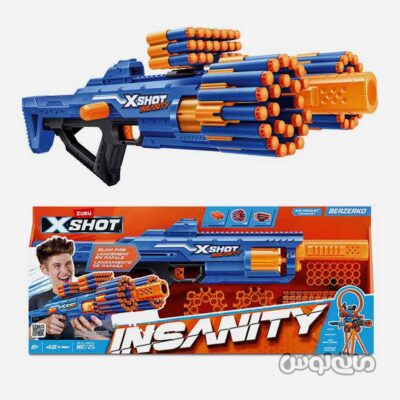 اسباب بازی تفنگ اينسنيتی برزرکو سری ايکس شات زورو