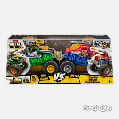 اسباب بازی ماشین بون بريکر مقابل تی رکس سری مانستر تراک وارز زورو