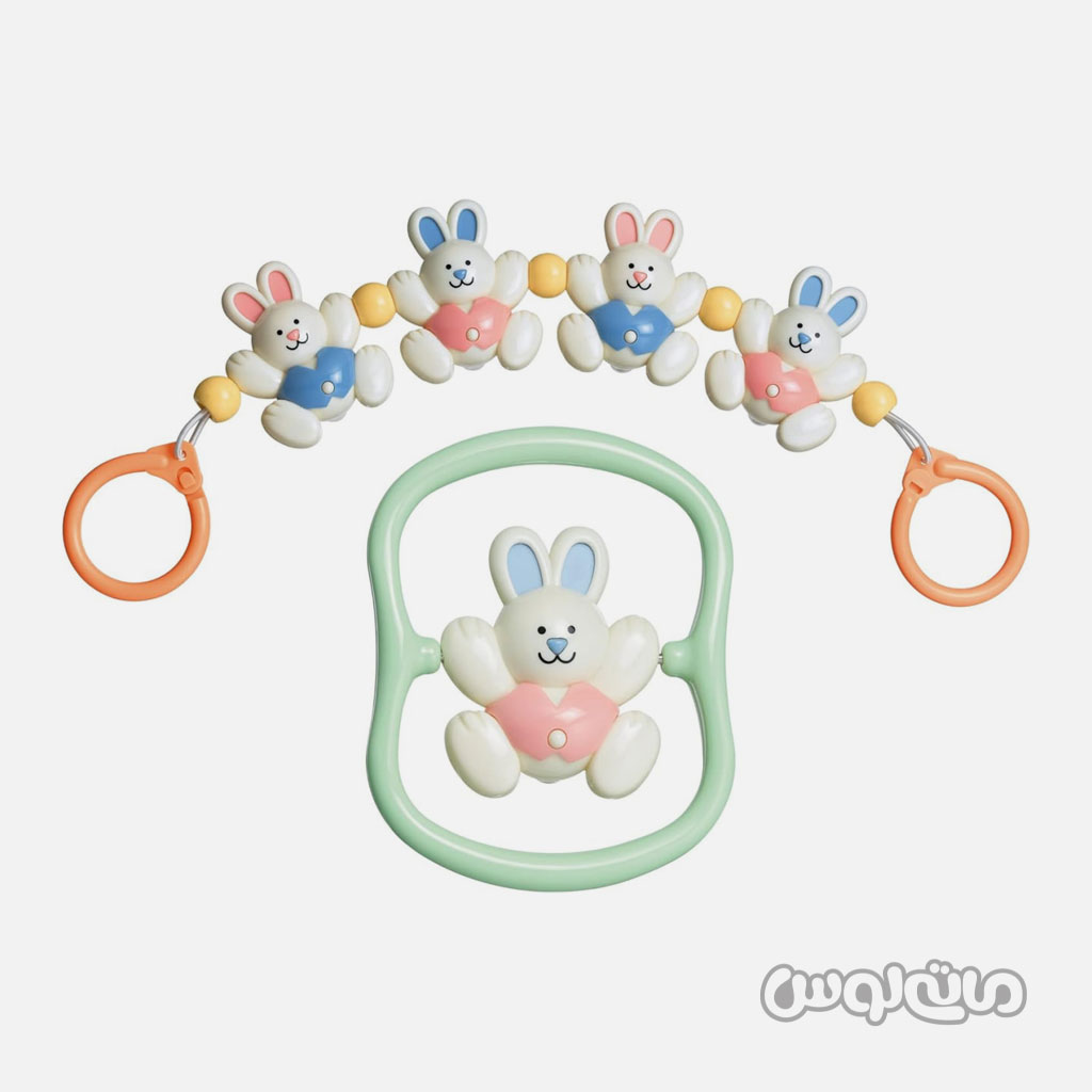 آویز تخت و کریر خرگوش کادویی تولو